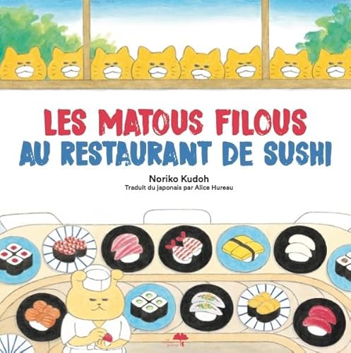Les matous filous au restaurant de sushis