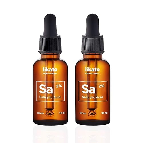 LIKATO Sérum Tratamiento de Acné de Ácido Salicílico - Acné Clearing Skin Serum - Control del Acné - Removedor de espinillas 1 oz