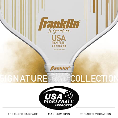 Franklin Sports Signature Series Pro USAPA Pickleball Paddle - 16mm - Gold - image 5