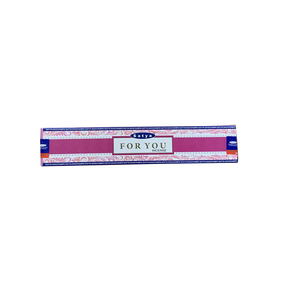 Giftlocaluk Custom-Like Blend Of Jasmine, Vanilla, And Sandalwood Satya For You Incense Sticks - Uplifting Floral Aroma For Everyday Calm, Mindfulness & Relaxation | Festive With Eco-Friendly Packaging, Hand-Rolled & Natural
