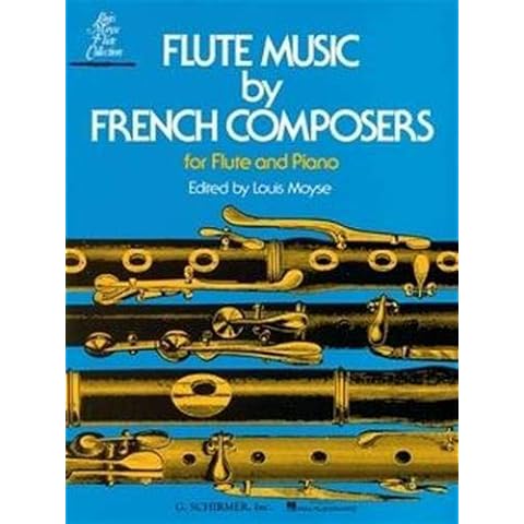 Flute Music by French Composers for Flute and Piano Cover