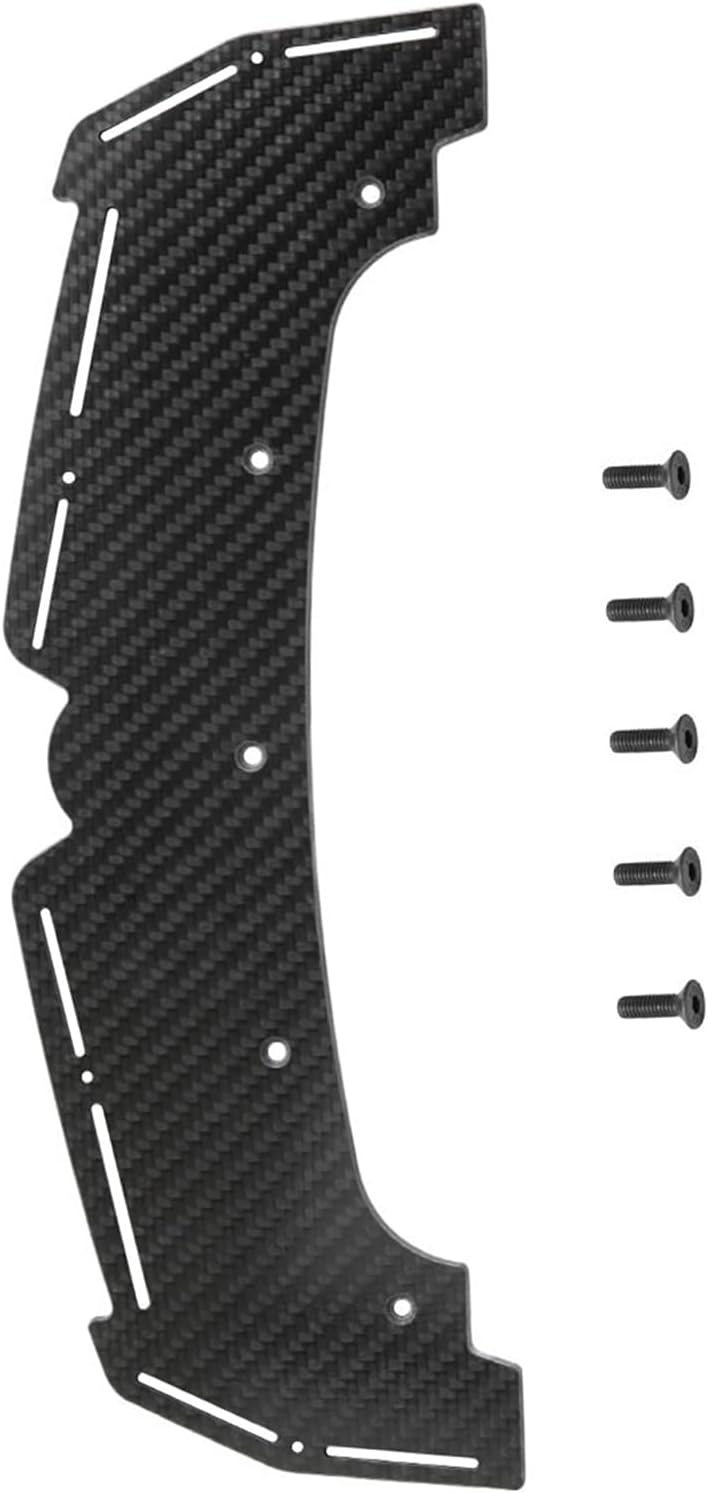 Carbon Fiber Front Splitter Lower Bumper Parts for ARRMA F1 Limitless 1/7RC Car Upgrade Parts