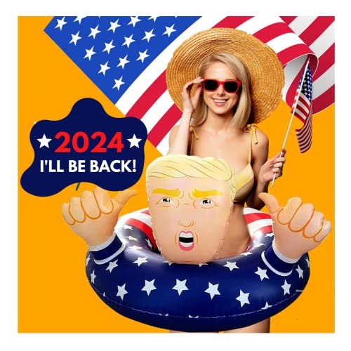 Pool Float Donald Trump 2024 Inflatable Raft Pool Ring Xl #TOP7