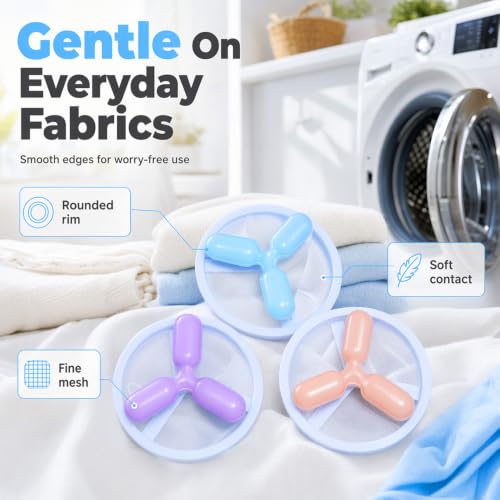 Image of Washing Machine Lint Catcher, 2026 New Floating Washer Filter (9)