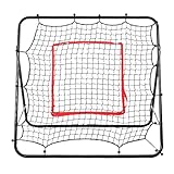 ZAICOLER Filet de Rebond de Baseball Design à Angle Réglable Multifonction Filet de Renvoi...