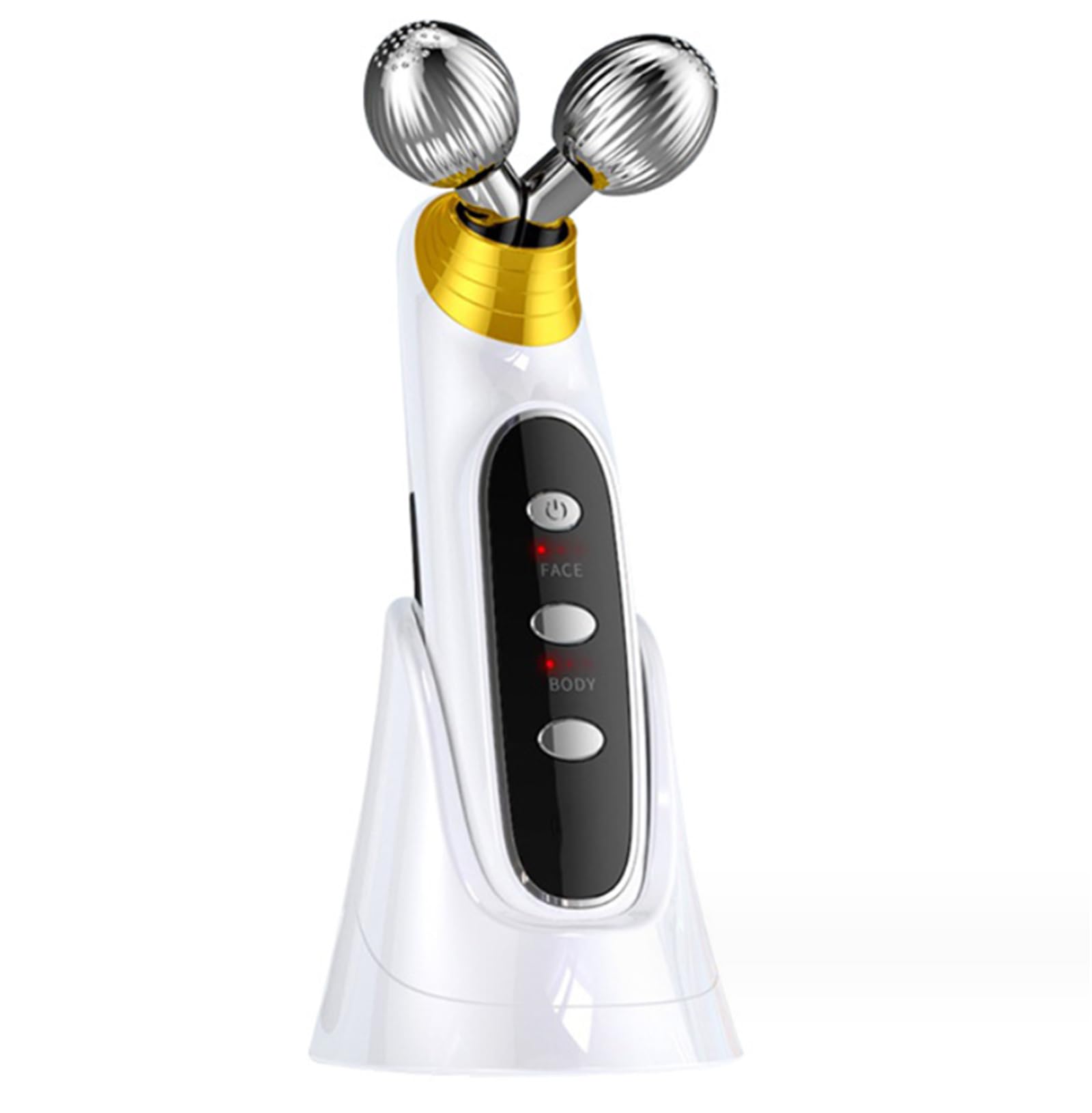 Máquina de belleza reafirmante RF, Equipo de belleza para rejuvenecimiento con masaje por microcorriente de radio para rostro y cuerpo