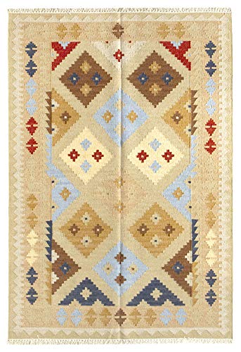 Hamid - Alfombra Kilim Lori Con Diseño Moderno - 100 Lana - Alfombra Tejida A Mano - Alfombra De Pasillo, Salón, Dormitorio, Sala De Estar, Entrada D.2, 230x160 Cm Hamid - Alfombra Kilim Lori Con Diseño Moderno - 100 Lana - Alfombra Tejida A Mano - Alfombra De Pasillo, Salón, Dormitorio, Sala De Estar, Entrada D.2, 230x160 Cm