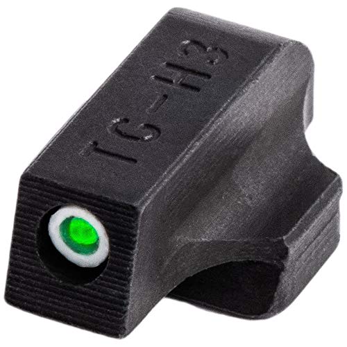 Truglo Tritium Handgun Sight High-Visible Front & Rear Night Sights with White Dots & Tritium Glowing Green Dots, Compatible with Sig Sauer Handguns