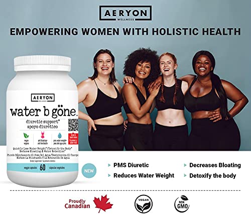 Water B Gone and Reset - PMS Relief and Hormonal Detox Kit by Aeryon Wellness - Diuretic Pills for Women - Hormone Balance Supplements for Women - Image 3