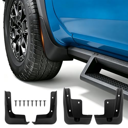 Image of Sunsdrew Mud Flaps for 2026 Nissan Sentra Accessories - 4PCS Front & Rear Splash Guards - No-Drilling All Weather Exterior Mud Guards