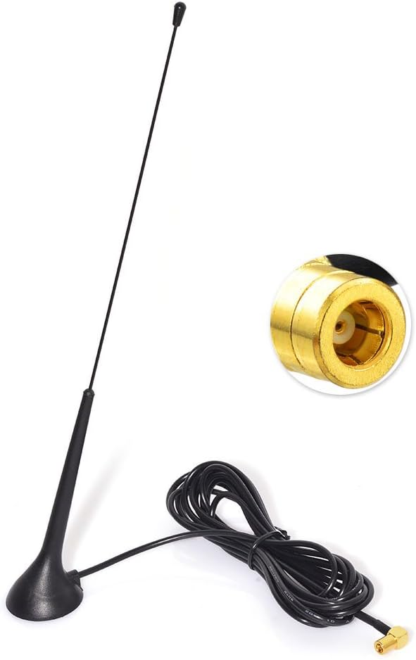 Eightwood DAB Car Aerial SMB Adapter Radio Aerial Antenna Magnetic Base