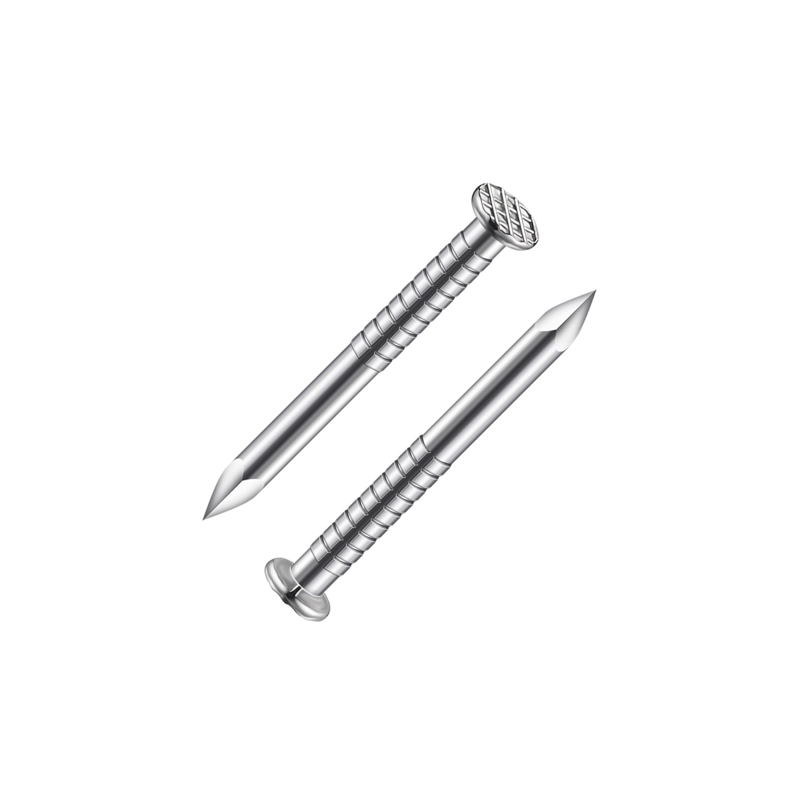 Wensilon (700 pcs)3/4 inch Stainless Steel 304 Nails, Hanging Nails, Wall Nails, Dowels, Long Nails