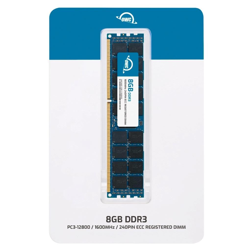 Barrette Mémoire RAM DDR3 1600MHz PC3-12800U 8GB (2Rx8) - 240-Pin UDIMM - Neuf Pour PC De Bureau