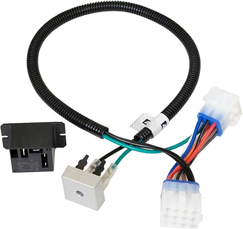 GTW Kit de luces para carrito de golf, arnés de cubo para modelos de gas Club Car Precedent 2004 en adelante  Compatible con kits de luz GTW