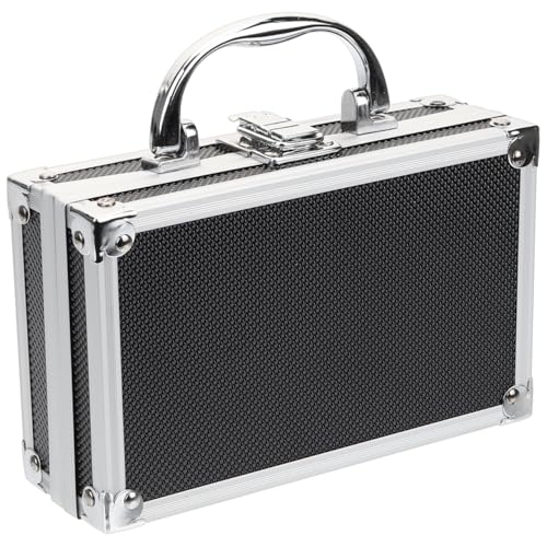 Mini Briefcase Aluminum Tool Holder Box Case, Baby Briefcase Zarges Aluminum Cases Professional Flight Tool Box Travel Luggage Organizer Case for Craftsman Carry Man