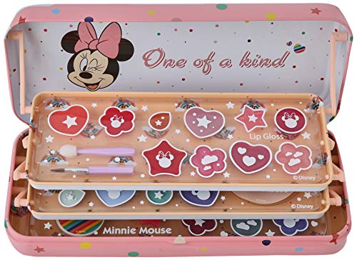 Minnie Schoonheidsblikje met 3 Lagen - Meisjes Make-up Set - Minnie Make-up en Schoonheid set voor Meisjes - Make-up Kit… - Image 6