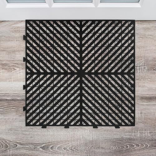 Baldosas Modulares Antideslizantes de plástico PP con diseño entrelazado modular 6