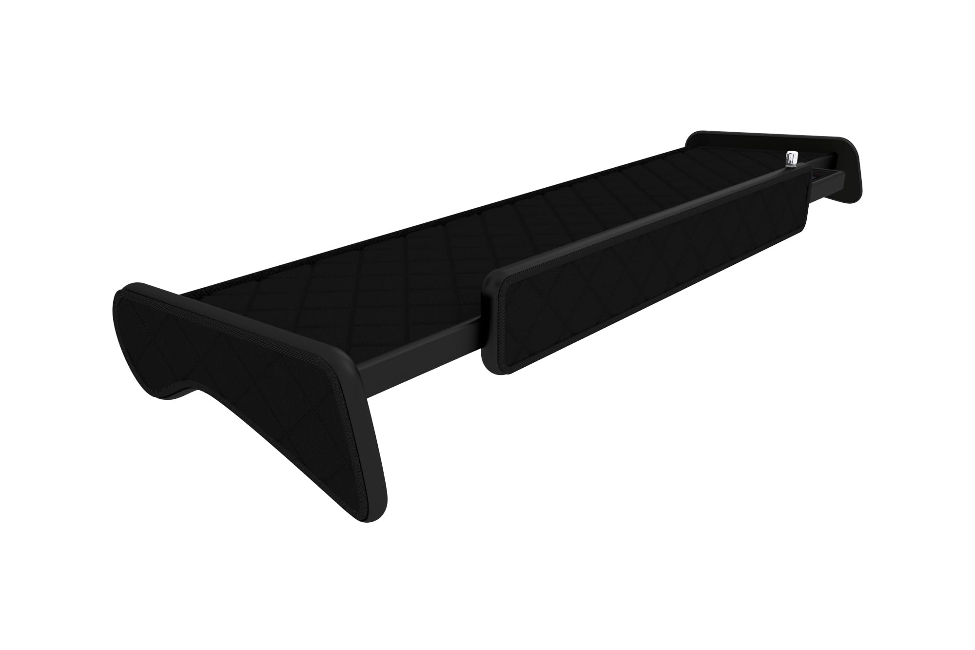 F-CORE Mesas al salpicadero camión Compatible con Man TGX 01.07-03.20 Panel LED 24V Larga Negro
