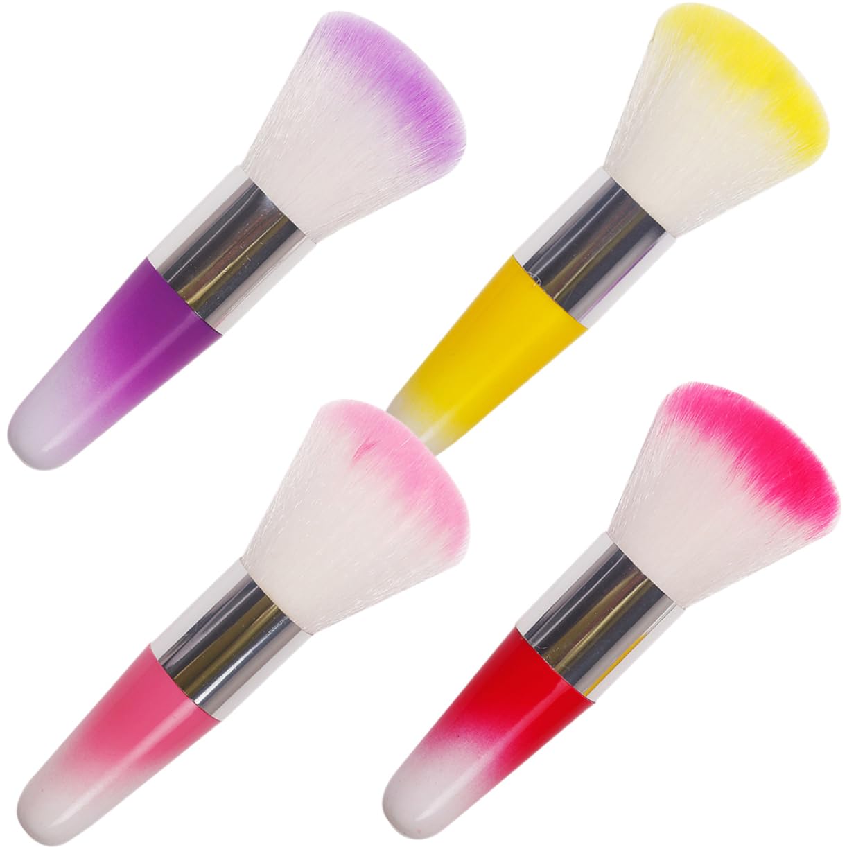 POPETPOP 20 Pz Pennello Per Manicure Pennello Per Fard Acrilica Spazzole Per Unghie Per Nail Art Pennelli Acrilici Per Unghie Plastica Portatile Strumenti Per Il Trucco