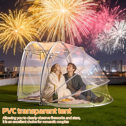Carpa burbuja transparente para 4 personas miniatura 4