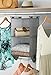 Whitmor 2-Section Closet Organizer - Crosshatch Gray