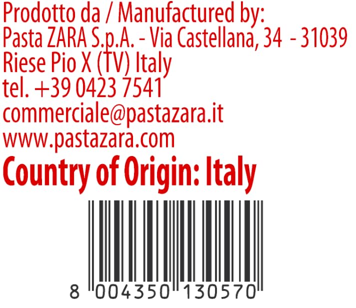 Image of Pasta Zara- Authentic Italian Pasta- Fusilli 500g