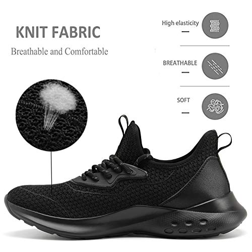 Mens Walking Shoes Fashion Sneaker Running Tennis Outdoor Lightweight Breathable Athletic Shoes - Thumbnail 5