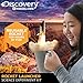 Discovery Kids Mindblown Rocket Launcher STEM Educational Science Experiment Kit for Kids, Foam Model Rocket Ship with Launch Pad, Stickers, and Poster