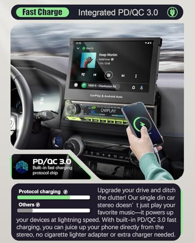 Radio Coche Pantalla Táctil 7" Single Din SOOEMAKA miniatura 6