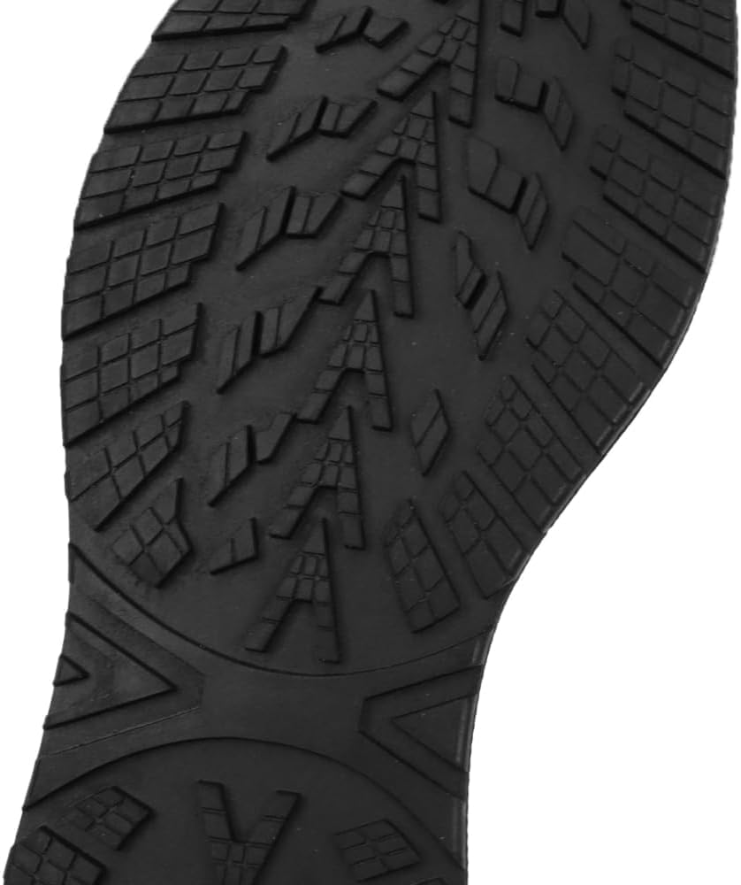 Suela de goma completa para reparación de calzado, negra, antideslizante, protector inferior de repuesto para bricolaje, absorción de impactos, para zapatillas deportivas y zapatos de hombre
