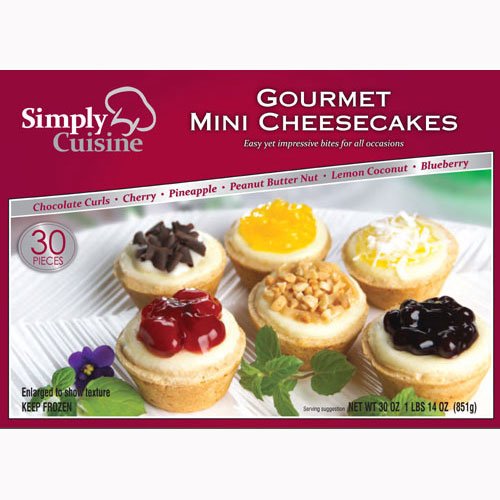Cuisine Innovations Mini Assorted Cheesecake