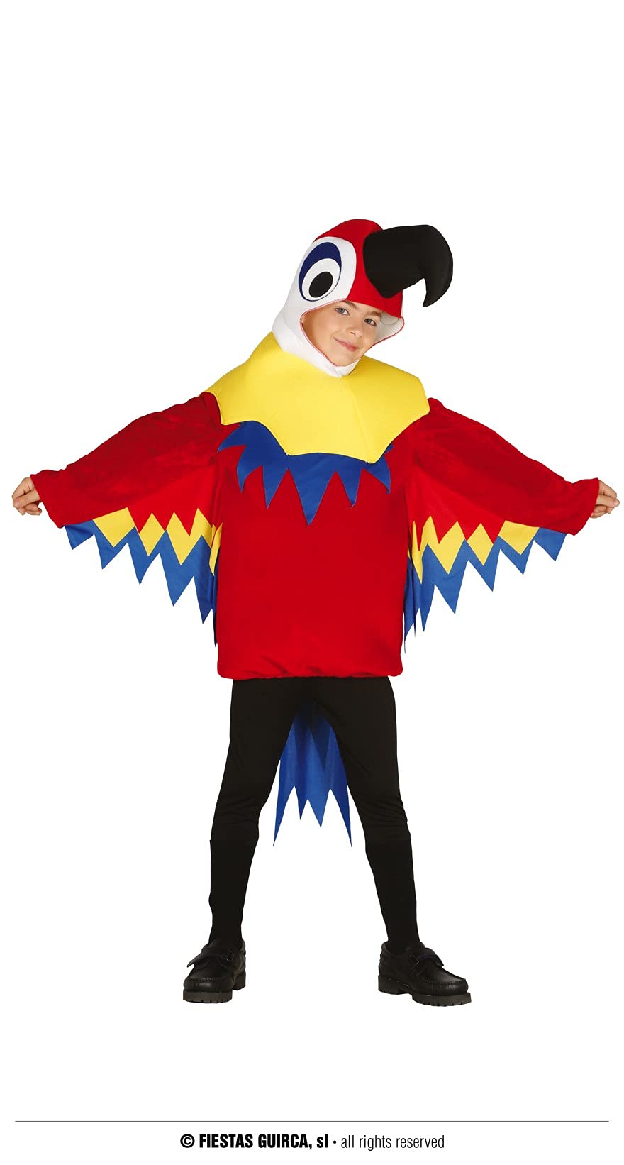 FIESTAS GUIRCA Disfraz de Loro Infantil Unisex Talla 5-6 Años