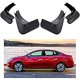 MOERTIFEI Car Mudguard Fender Mud Flaps Splash Guards Compatible with Nissan Sentra Sedan 2016-2019 17 18