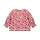 Steiff Baby-Mädchen Langarm Bluse, Peach Blossom, 62 cm