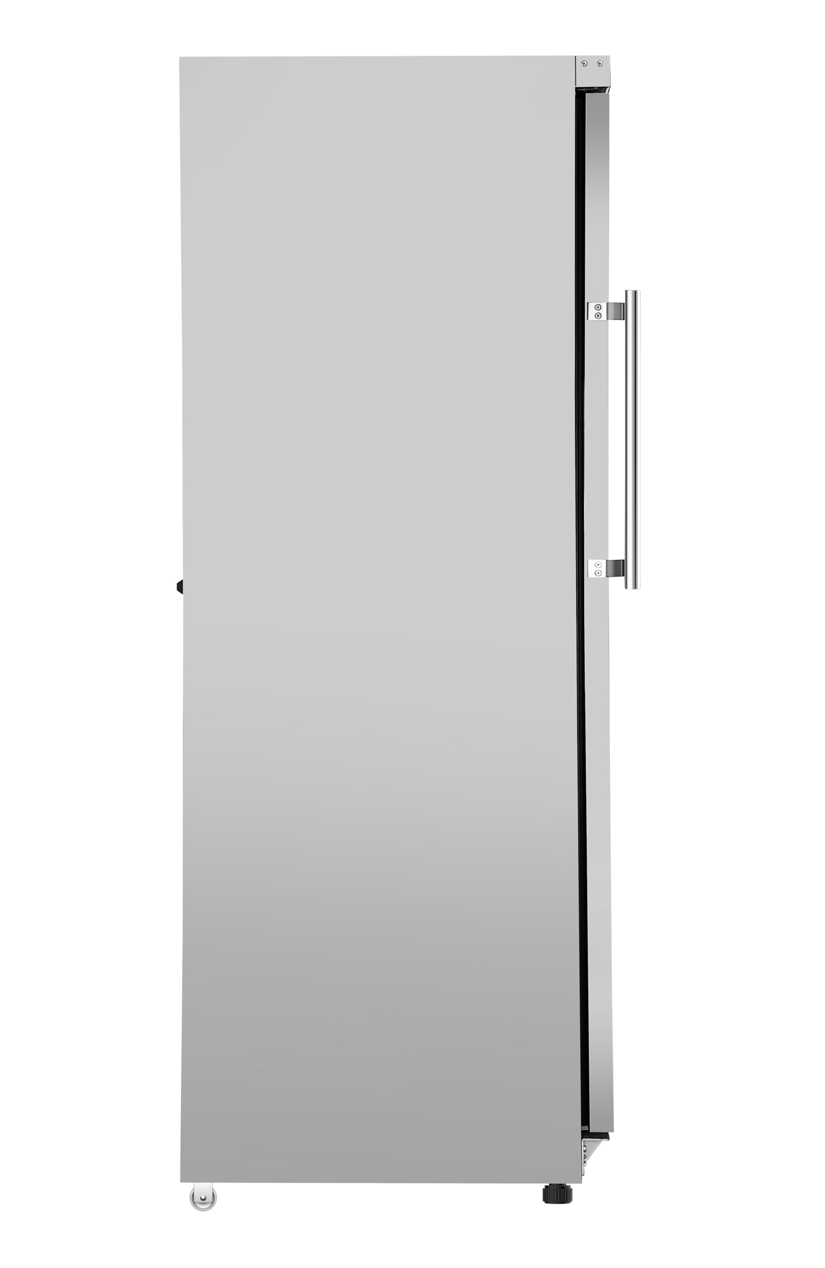KoolMore KM-FMD20SGD 21 Cu. Ft. Commercial Freezer with Glass Door in Stainless Steel-Manual Defrost, Stainless-Steel