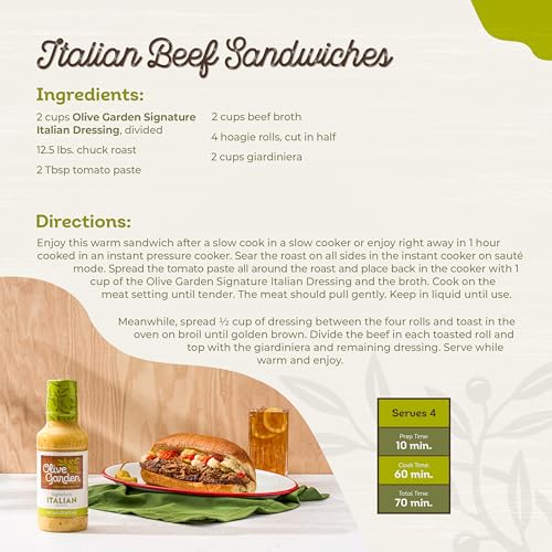 Image of Olive Garden Signature Italian Dressing, 16 fl. oz.