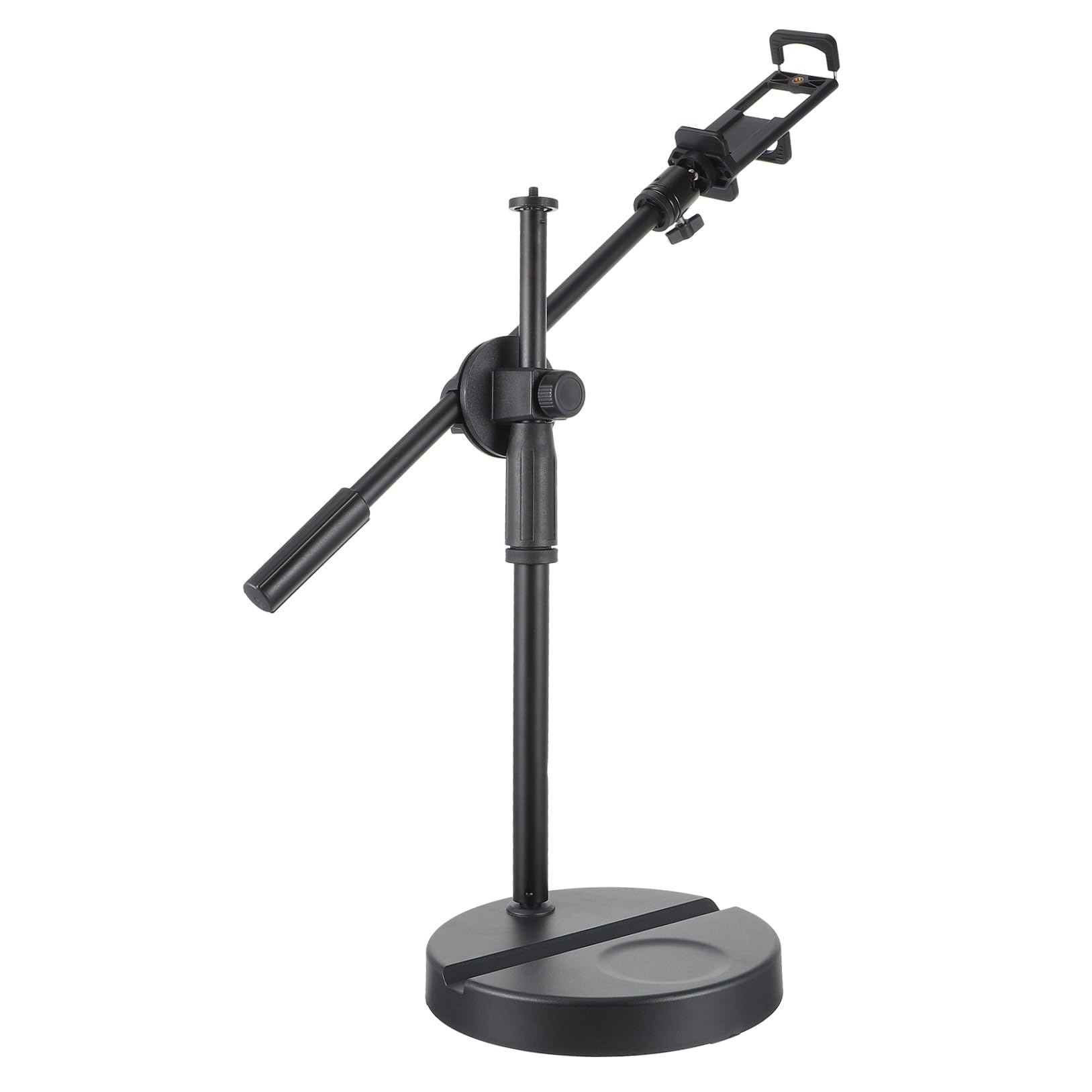 Hemobllo Nexowo Soporte Movil para Teléfono Soporte de Teléfono para Grabación de Vídeo Base Pesada Acero Inoxidable y Abs