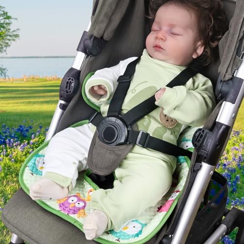 Image of COOLBEBE Car Seat Protector for Potty Training, 2 Pack Dry Waterproof Car Seat Liner Toilet Training for Baby Toddler, Piddle Pads Cover Pad for Strollers & Carseat (Green)
