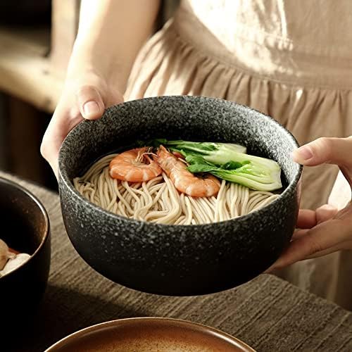 Instant noodle bowl Noodle Wrist Large Ramen Bowl Ceramic Porridge Beef Soup image 5