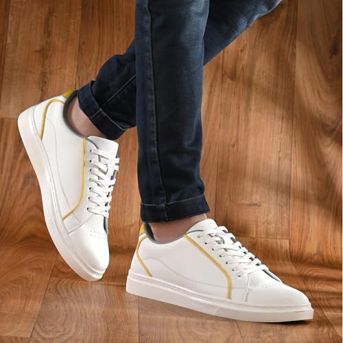 Image of Cruiser Mens Casual Shoes|Sleek, Stylish, and Ready for Anything Sneaker |Comfortable Trendy Minimal Design Sneakers with Super Comfort Ultra Cushioned Padding (2624)