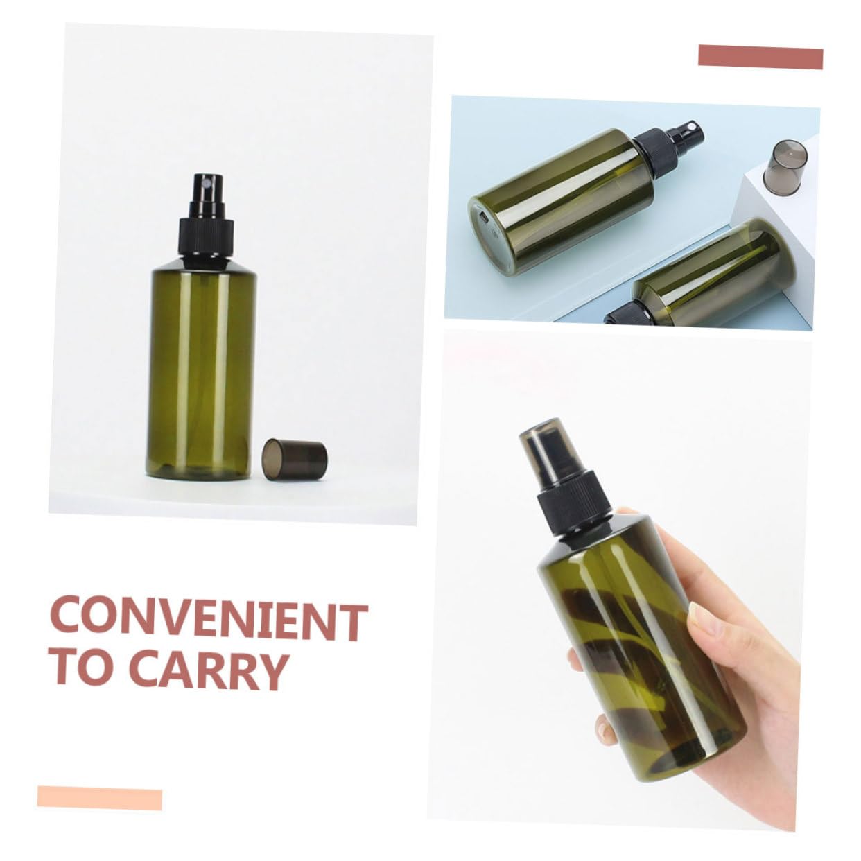 Botellas de Spray de Viaje Vacías 150ml Pet, 10 Piezas