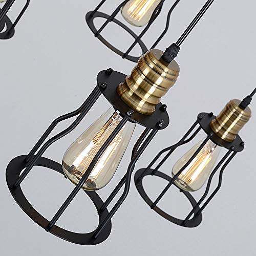 Lustre retro ajustable pour corriger un éclairage de plafond mal centré - 6