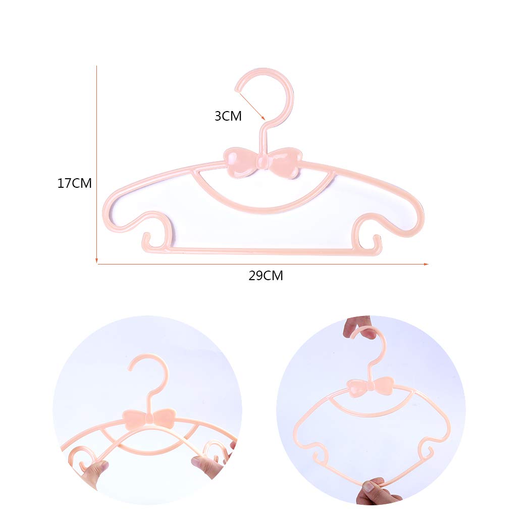 sfesnid Grucce per bambini grucce resistenti per bambini e neonati Set di 30 pezzi vale la pena di possedere + 10 pezzi Organizzatore