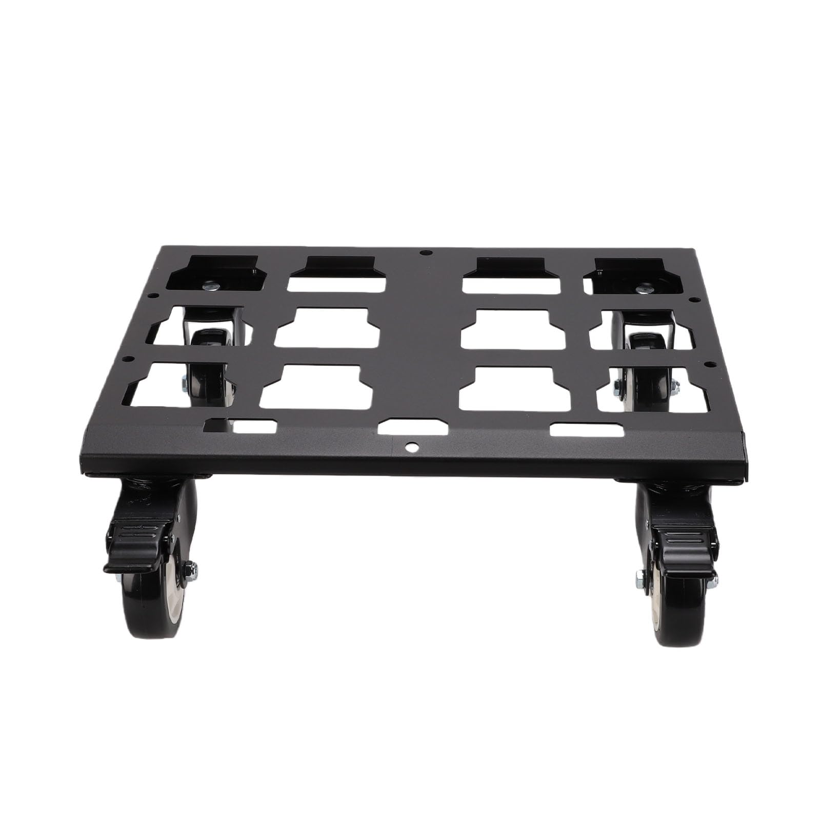 Cocoarm Carro para Caja de Herramientas, Carro con Base Rodante de Acero Engrosado con Ruedas de Bloqueo, Capacidad de 400 LB, Instalación sin Perforación, para Almacenamiento Modular de