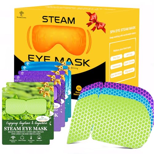 スチームアイマスク MIX 30個 睡眠マスク 旅行の必需品用 ふくらんでいる目や暗い円のアイパッチを減らす 疲れた目を潤して落ち着かせる セルフヒートアイマスク セルフケア スパギフト 女性用