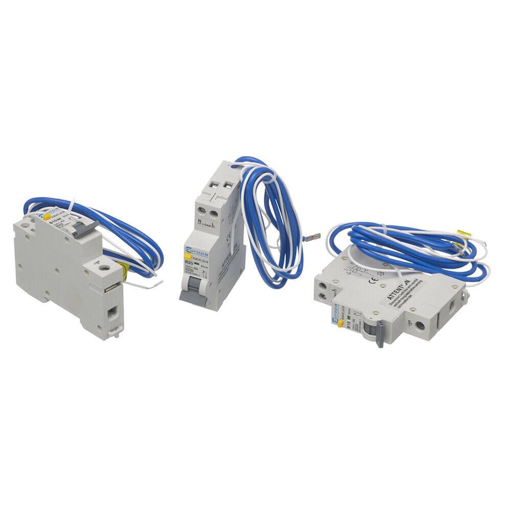 Europa RCBO 30M/A B Curve Circuit Breaker - Fuse 6,10,16,20,32,40Amp Type A (16 Amp)