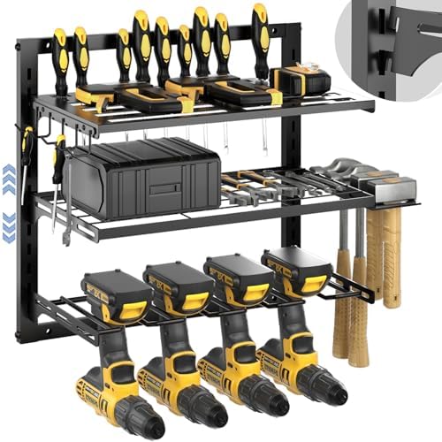 ULIBERMAGNET Magnetic Power Tool Organizer, Utility Storage