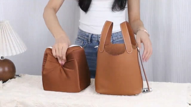 Amazon.co.jp: KINGS IN BAG エルメスピコタン用 バッグピロー サテン
