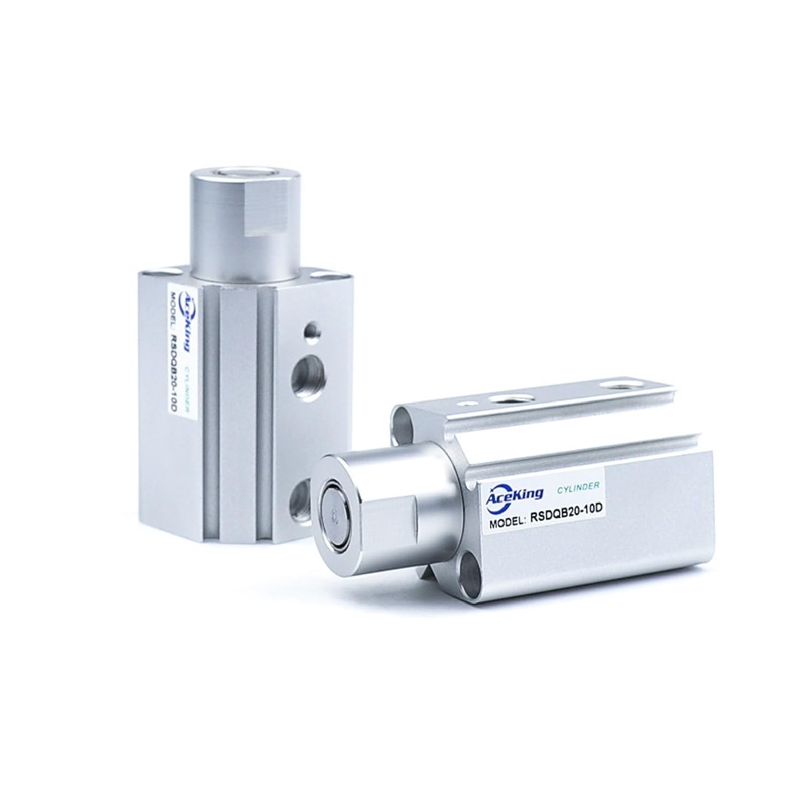 Cylindre de blocage RSDQB40-25D pour stopper les pièces sur convoyeur