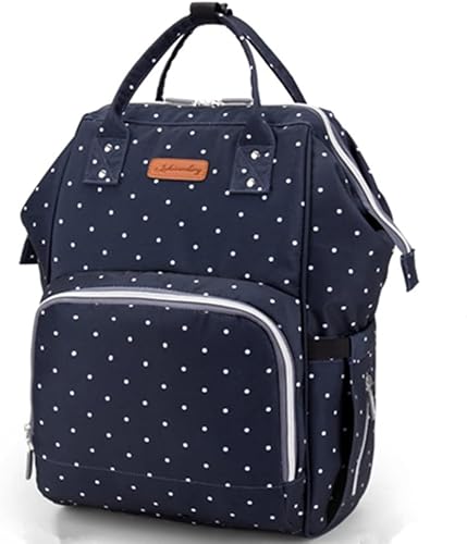 cjc Mochila para pañales, bolsa de bebé, bolsa de pañales de viaje impermeable con puerto de carga USB para bebés, niñas, bebés, con correas para